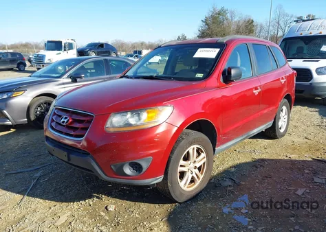2010 Hyundai Santa Fe Gls from USA, damaged, VIN 5NMSGDAB7AH393184
